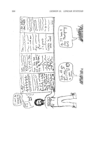 330 LESSON 31. LINEAR SYSTEMS
 