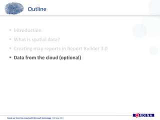 What is spatial data?TO THE DEMO!Spatial data types in SQL Server database engine