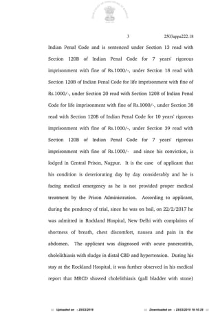   3 2503appa222.18
Indian Penal Code and is sentenced under Section 13 read with
Section   120B   of   Indian   Penal   Co...