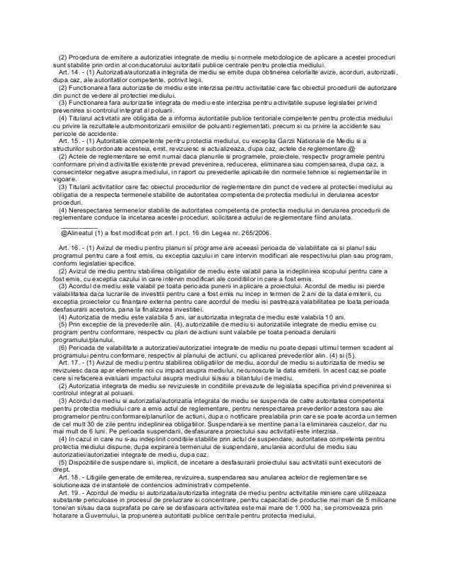 O G U Nr 195 Din 2005 Protectia Mediului