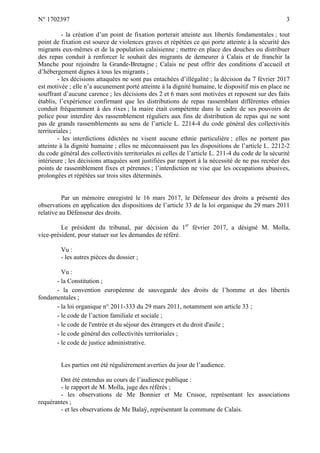 N° 1702397 3
- la création d’un point de fixation porterait atteinte aux libertés fondamentales ; tout
point de fixation e...