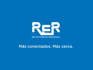 Red de Expresos Regionales (RER) - Arq. Martín Blas Orduna