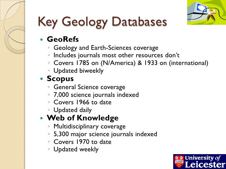 Literature review geological picture