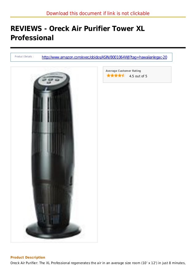Is The Oreck Xl Professional Air Purifier Actually Effective? We Investigated! - tybu2i9