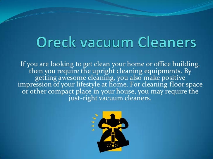 Oreck Steam Mop