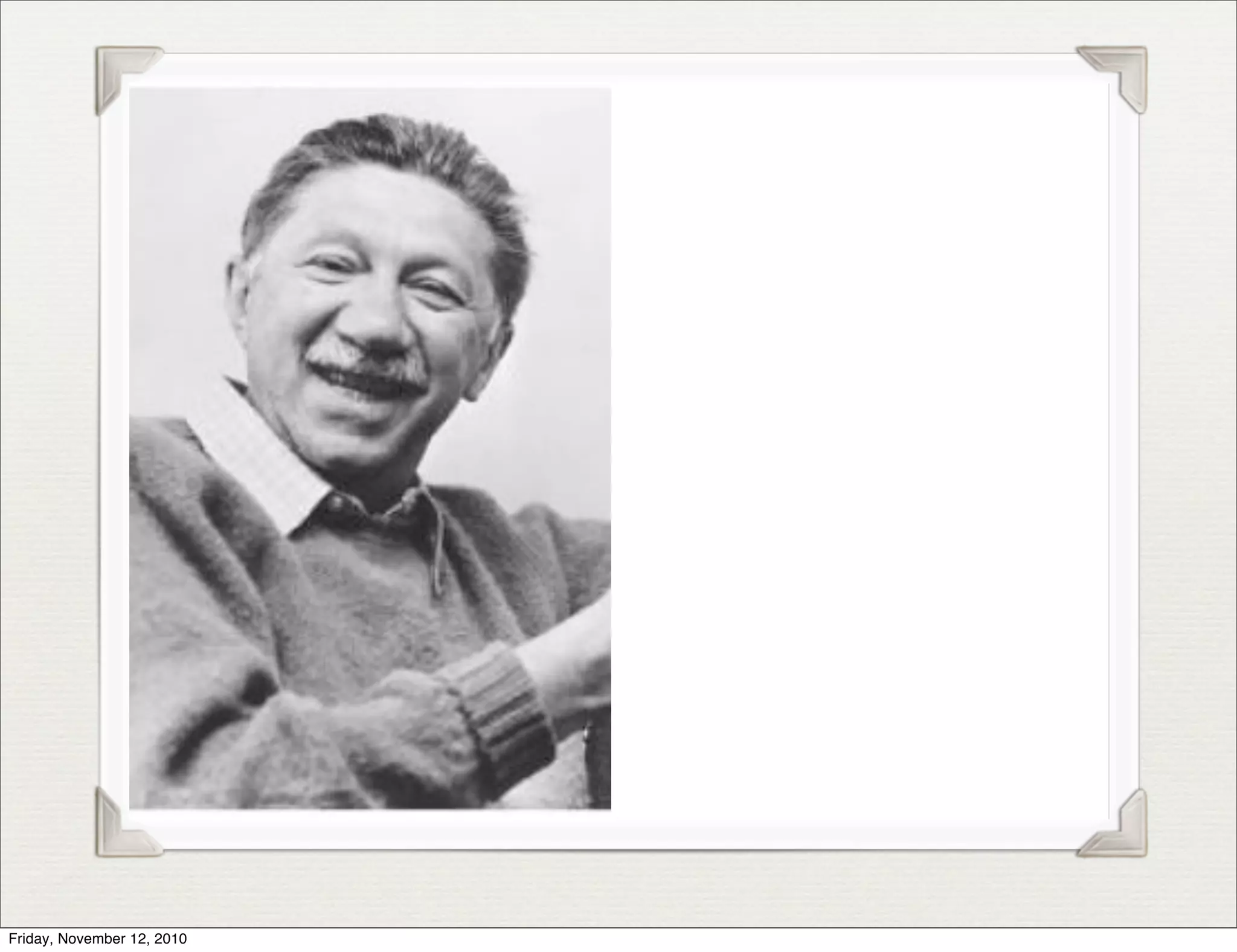 Friday, November 12, 2010
 