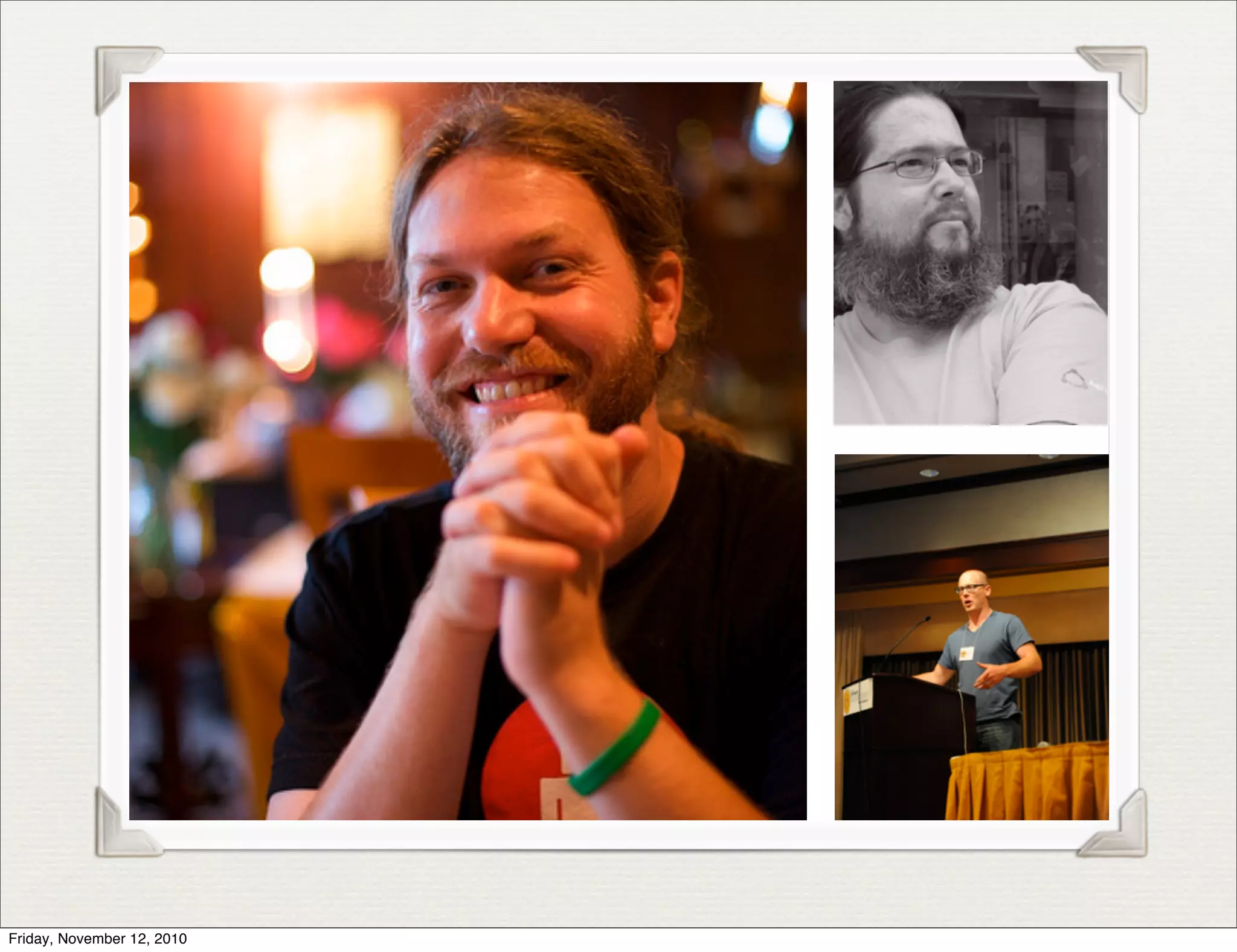 Friday, November 12, 2010
 