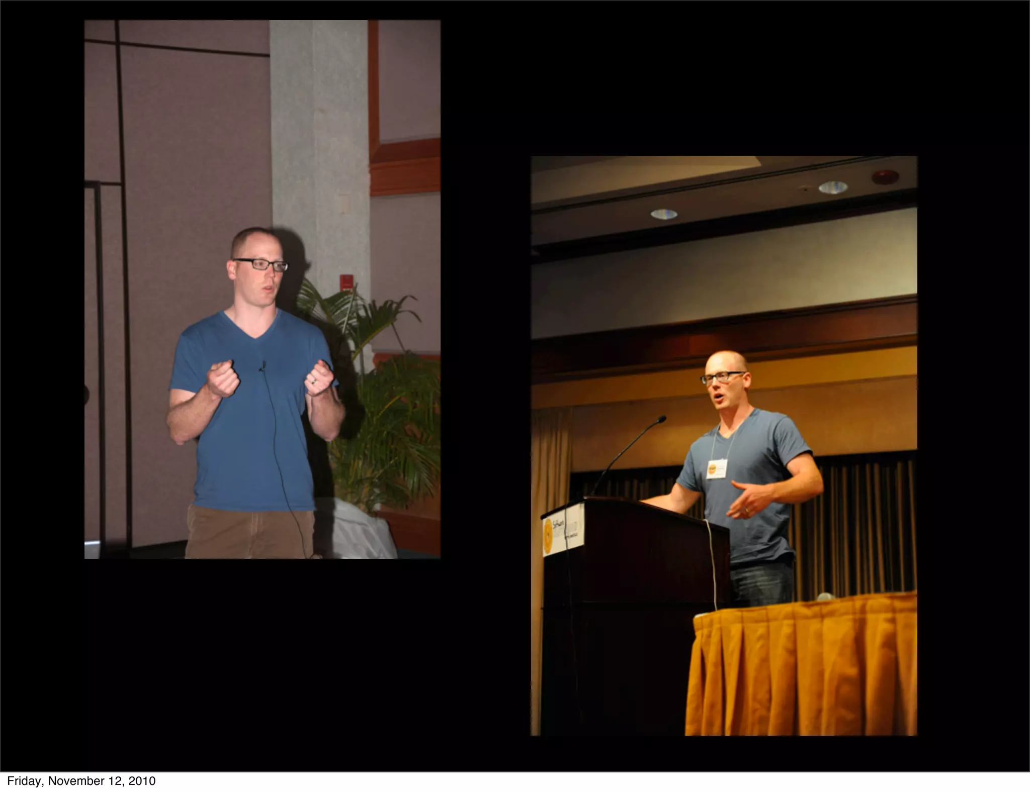 Dave Hoover
Friday, November 12, 2010
 