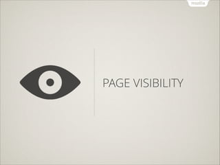 PAGE VISIBILITY

 