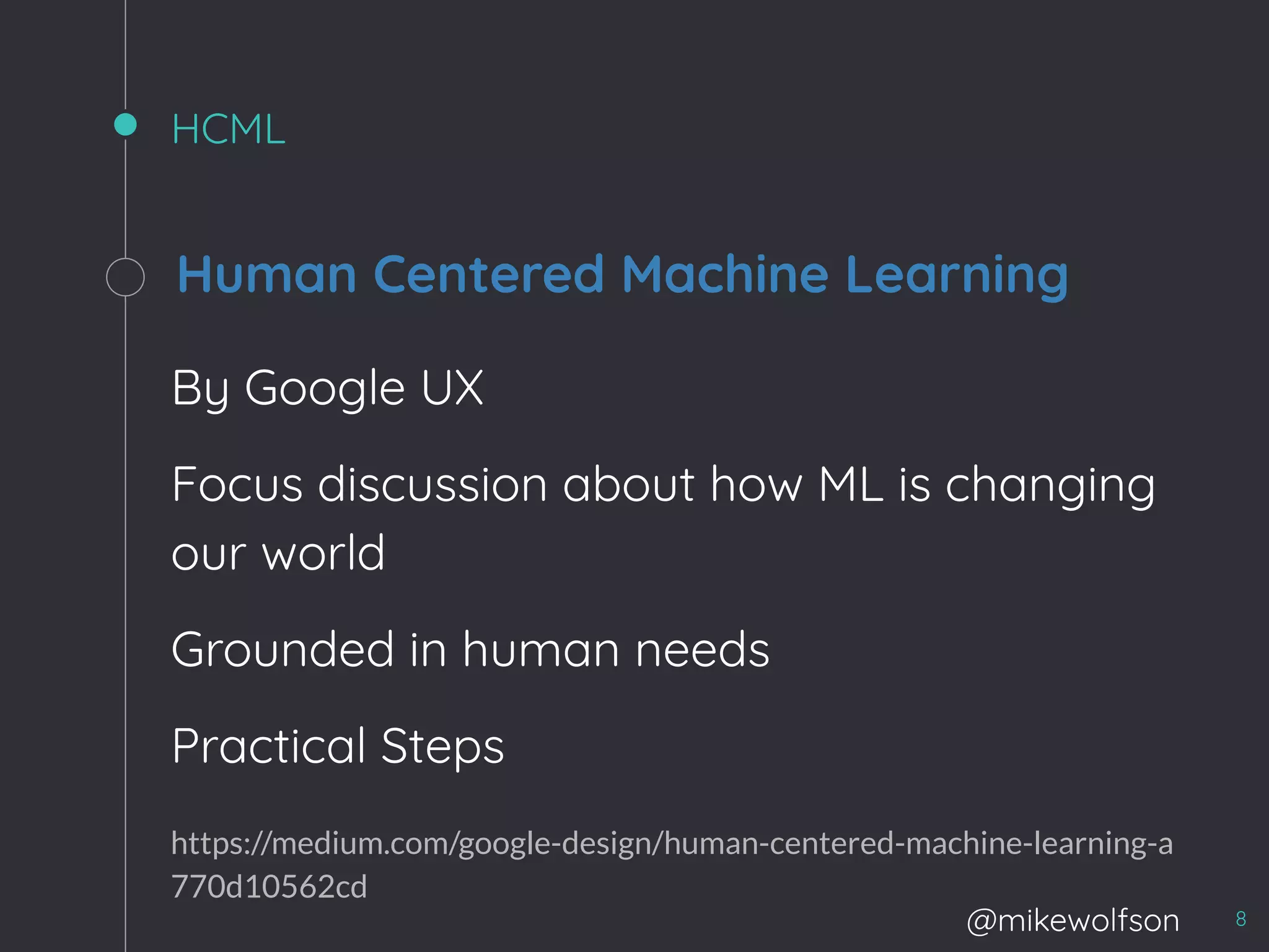 Human + Machine Learning : Oredev Human Centered Machine Learning | PPT