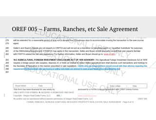 OREF Changes 2021 | PDF