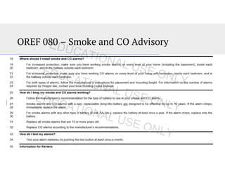 Oref Color OREF Changes 2021 | PDF