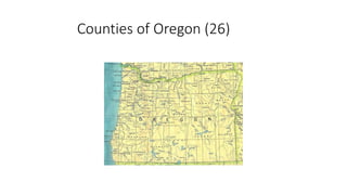 Counties of Oregon (26)
 