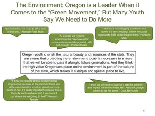 What does “sustainability” mean to you?