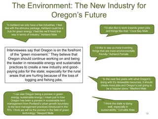 Name something about your town that other Oregonians should know?