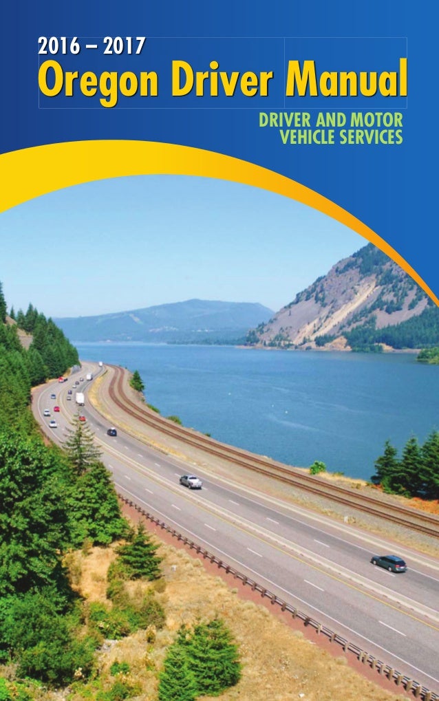 Oregon driver manual (2016 2017)