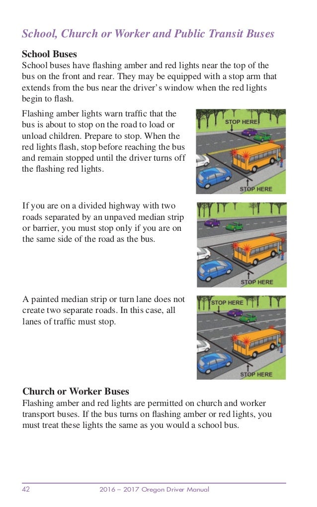Oregon driver manual (2016 2017)