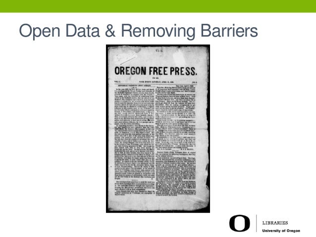 APIs & Open Data with Oregon Digital Newspapers