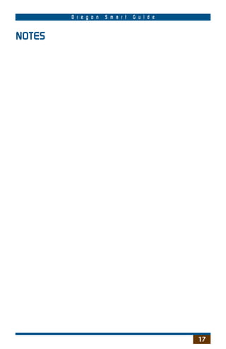 O r e g o n   S m a r t   G u i d e


NOTES




                                              17
 