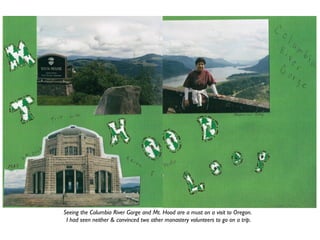 Seeing the Columbia River Gorge and Mt. Hood are a must on a visit to Oregon.
I had seen neither & convinced two other monastery volunteers to go on a trip.
 