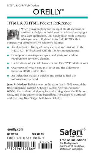 Oreilly -html_and_xhtml_pocket_reference_%28_december_2009%29_%28at ...