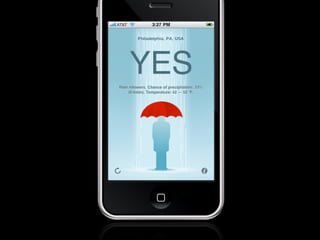 O'Reilly Webcast: Tapworthy iPhone App Design Slide 19