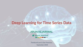 Deep Learning for Time Series Data | PDF