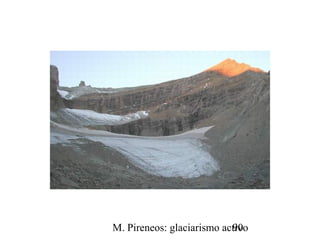 M. Pireneos: glaciarismo activo90
 