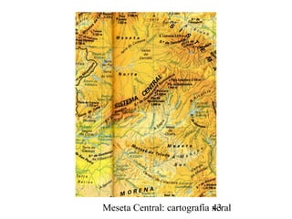 Meseta Central: cartografía xeral43
 