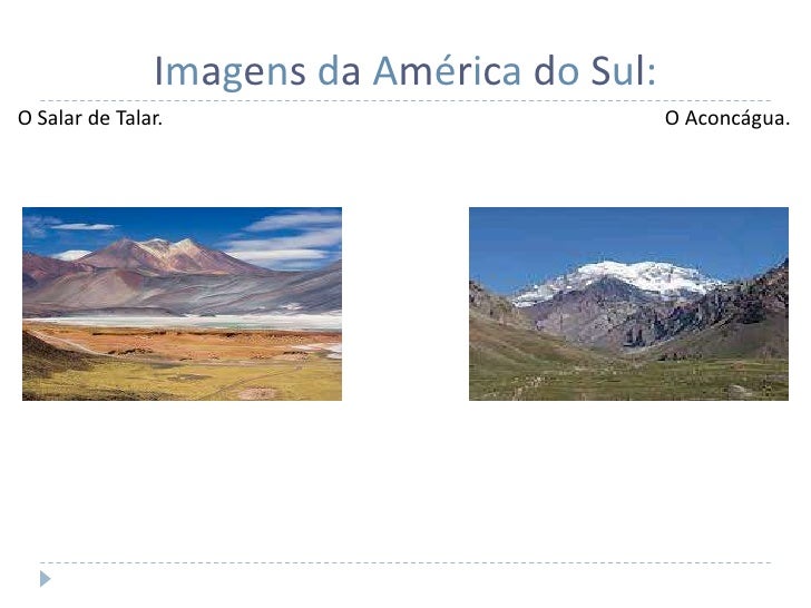 Caracteristicas Do Relevo Da America Do Sul