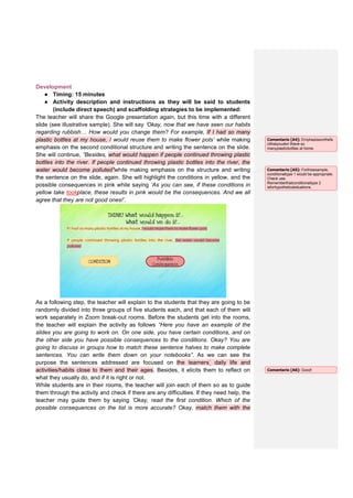 3Rs: Lesson Plan (Zoom Meeting) - 3° Year, Secondary School | PDF