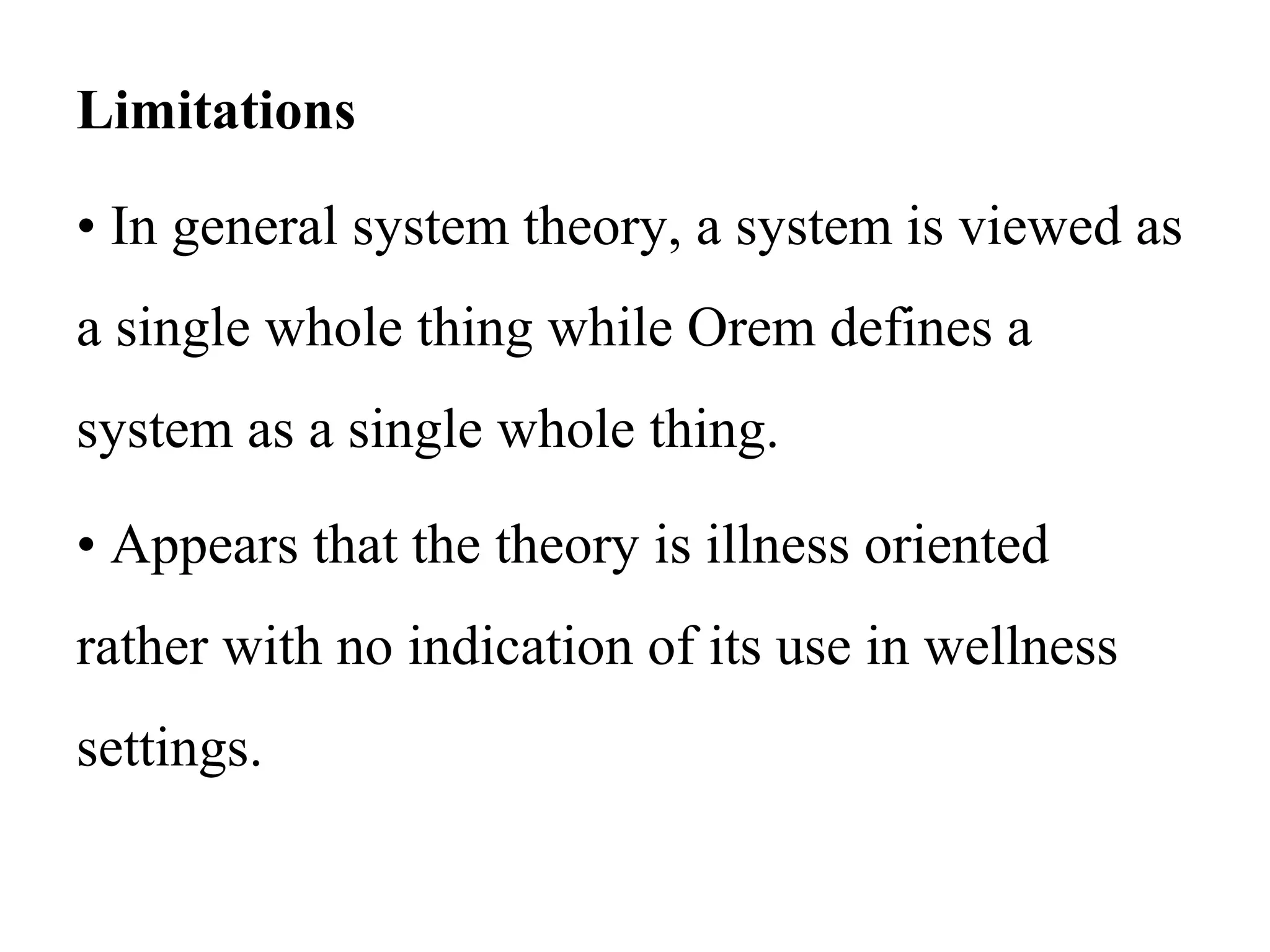 Orem's theory | PPT