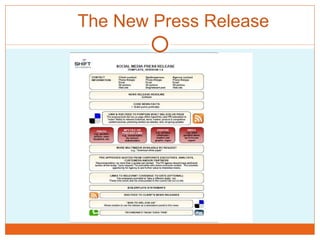 The New Press Release 