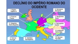 DECLÍNIO DO IMPÉRIO ROMANO DO
OCIDENTE
 