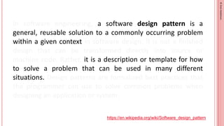Design Patterns in PLSQL and SQL [UKOUG 22] | PDF