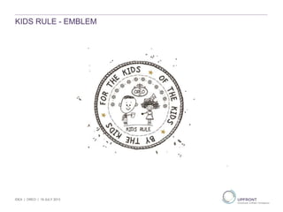 KIDS RULE - EMBLEM
IDEA | OREO | 19 JULY 2013
 