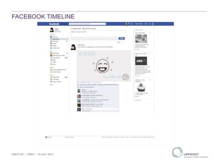 FACEBOOK TIMELINE
CREATIVE | OREO | 19 JULY 2013
 