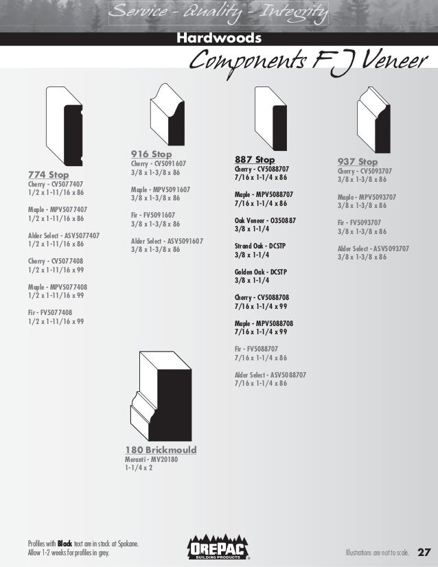 OrePac Moulding and Millwork Guide