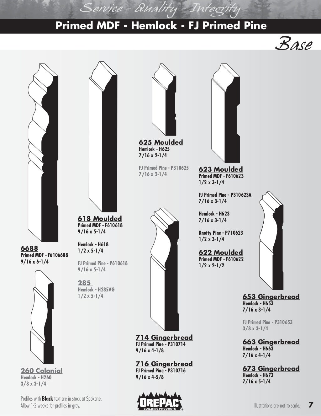 OrePac Moulding and Millwork Guide