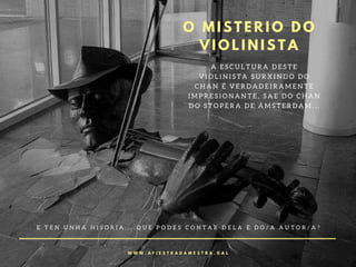 O M I S T E R I O D O
V I O L I N I S T A
W W W . A F I E S T R A D A M E S T R A . G A L
 