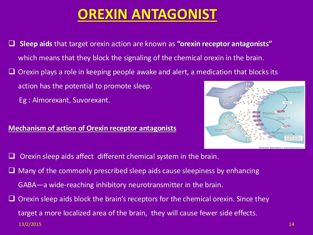 OREXIN RECEPTOR ANTAGONISTS
