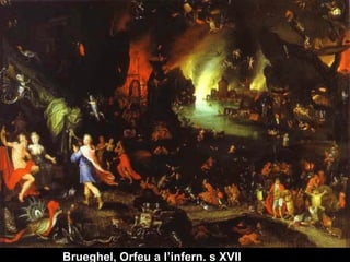 Brueghel, Orfeu a l’infern. s XVII 