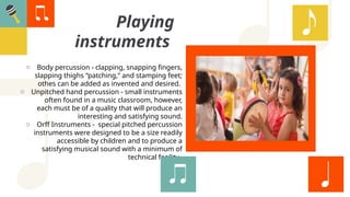 Snapping Music Instrument Orff-Method-method eh wahahahaha bago yan | PPTX | Music | Entertainment