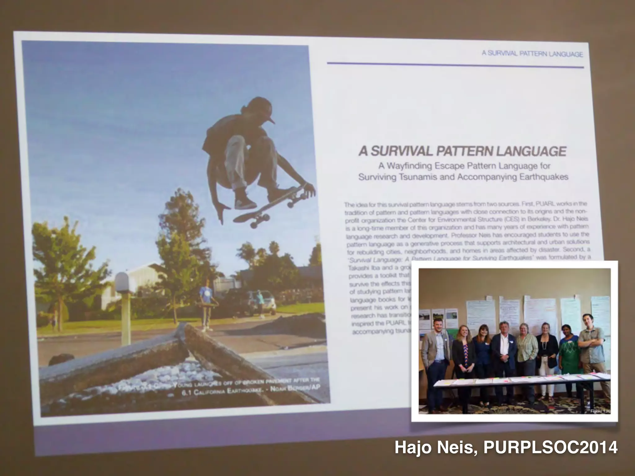 Hajo Neis, PURPLSOC2014 
 