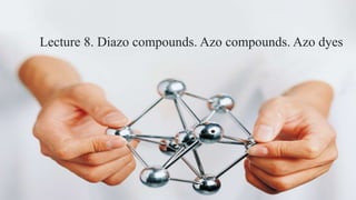 Lecture 8. Diazo compounds. Azo compounds. Azo dyes
 