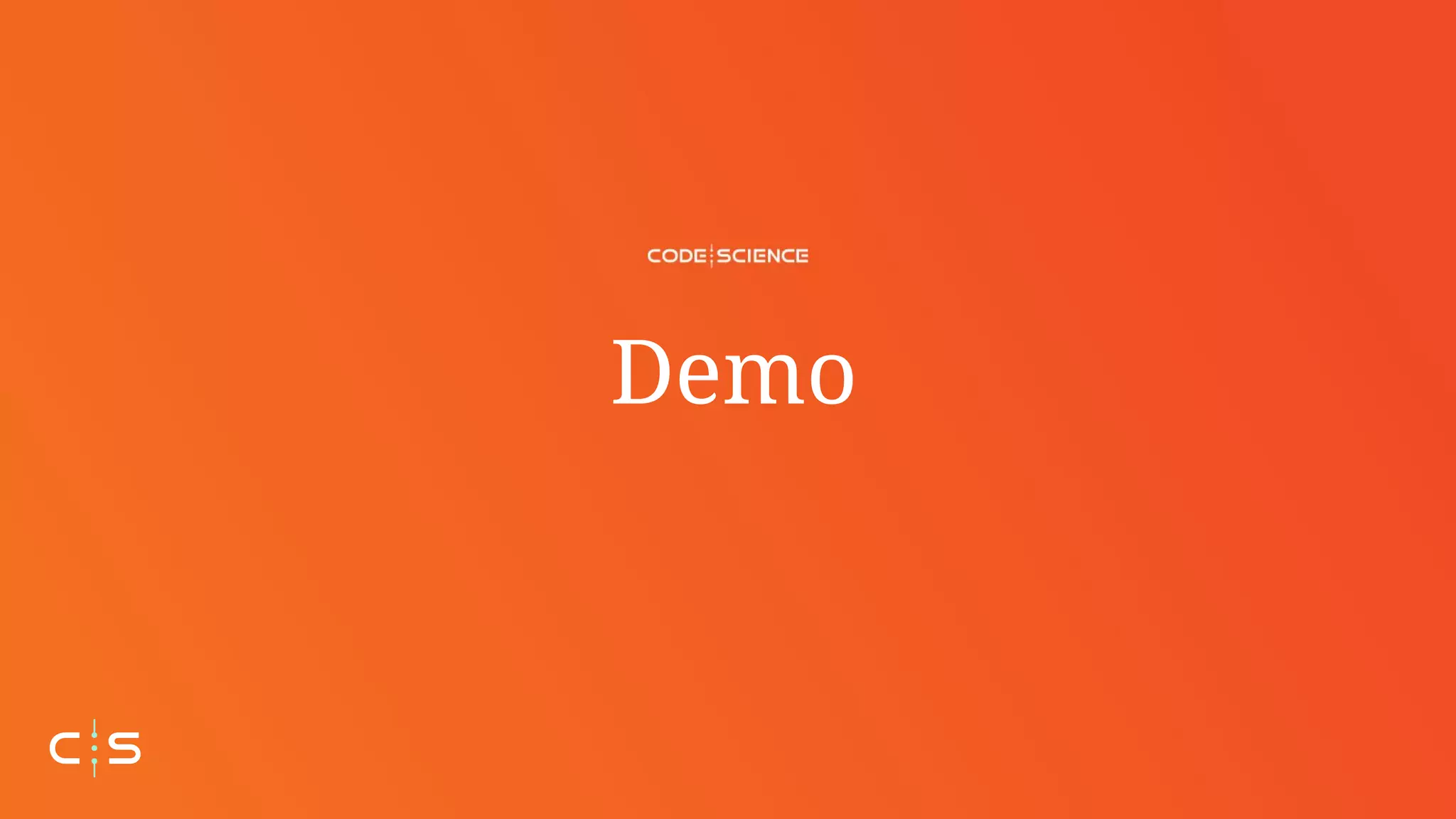 Demo
 
