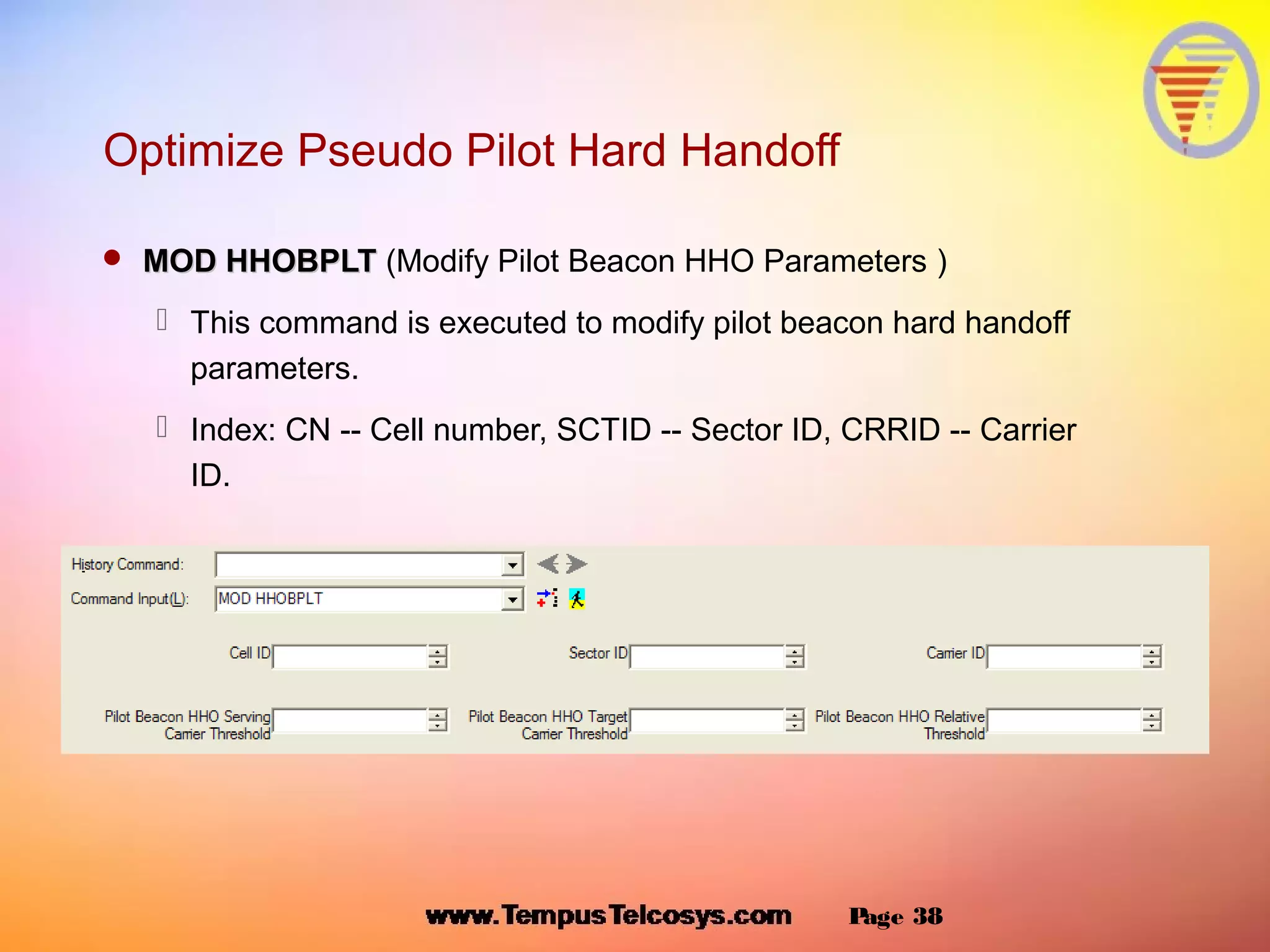 ORG010202 CDMA 1x Handoff Algorithm | PPT