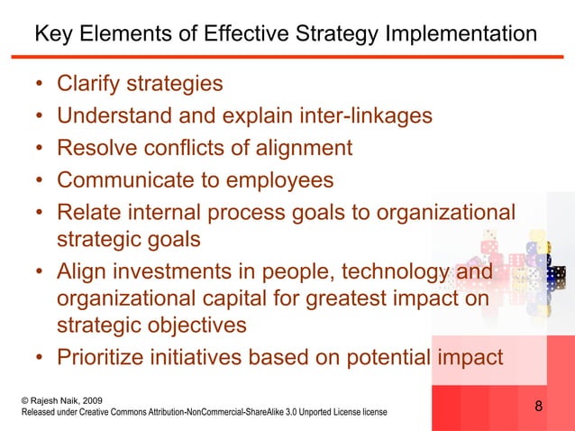 Organizational Alignment using Strategy Maps and Balanced Scorecard | PPT