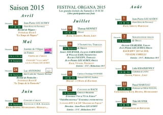 Festival Organa 2015