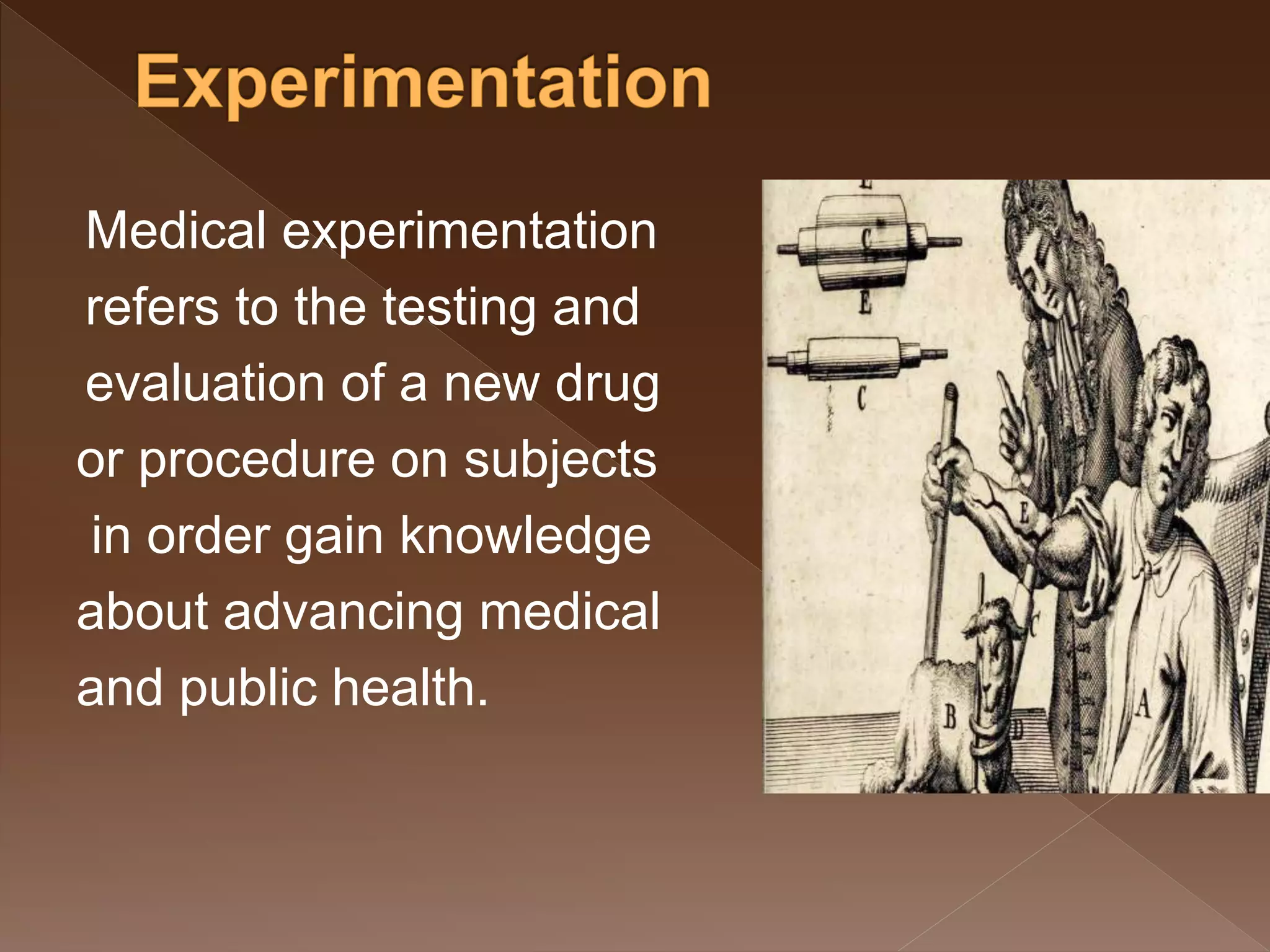 Medical Testing On Humans organ donation and experimentation.pptx